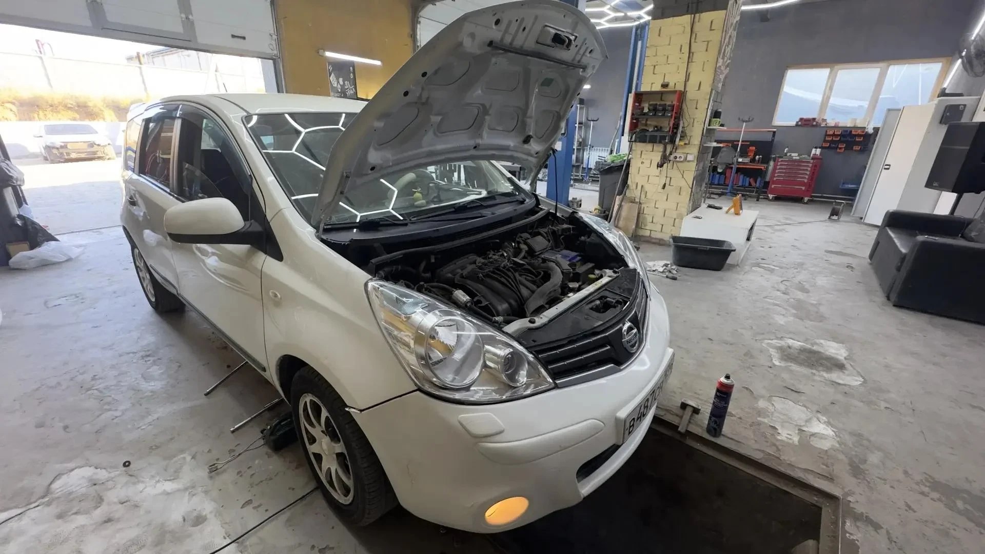 Nissan Note — Комплексная диагностика, Удаление катализатора, Прошивка Евро-2