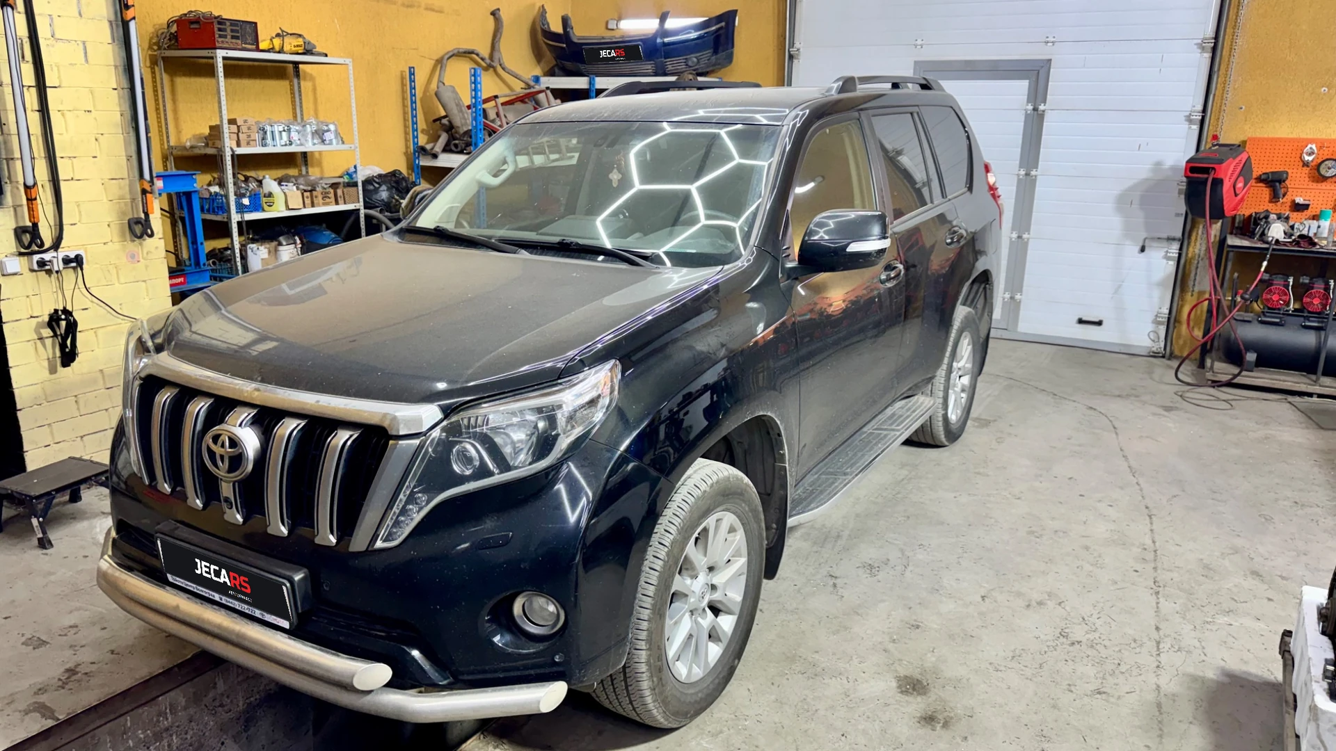 Toyota Land Cruiser Prado — Удаление катализатора, Удаление сажевого фильтра DPF, Отключение ЕГР