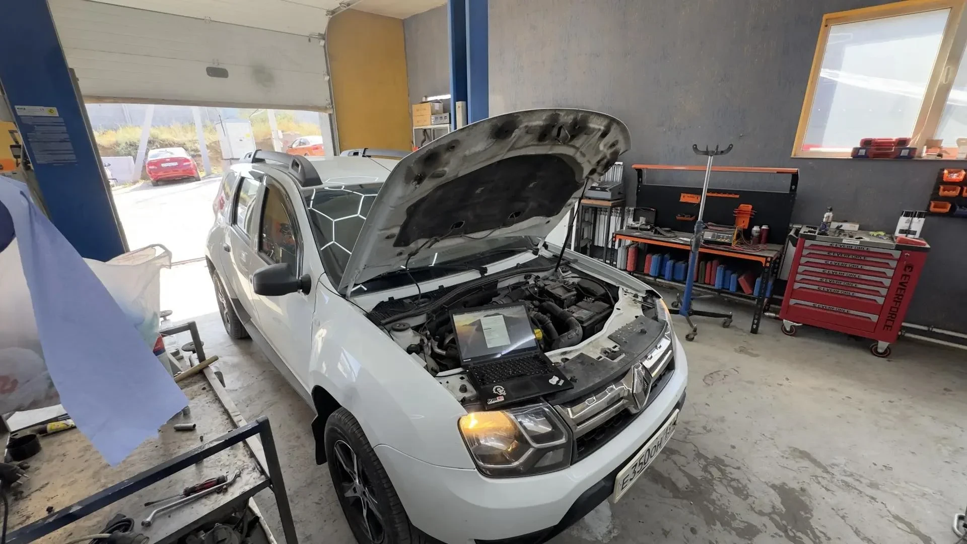 Renault Duster — Удаление катализатора, Удаление сажевого фильтра DPF